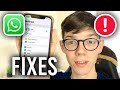 How To Fix WhatsApp Not Working On iPhone - Full Guide