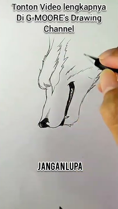 Menggambar Naruto dan Kurama