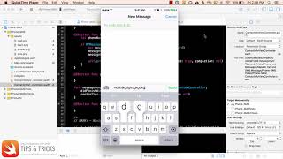 Initiating Phone Call, SMS and Email within Application screenshot 2