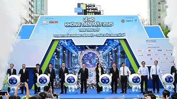 Trực tiếp: Ngày Không Tiền Mặt 2025 - Thanh toán không tiền mặt thúc đẩy kinh tế số