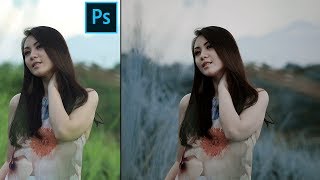 Photoshop Tutorial Colorize mood Effect | Dramatic Soft Tone screenshot 5