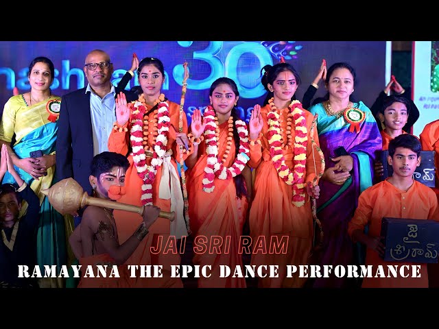 Ramayana the epic Dance Performance | Bhashyam School Annual Day 2024 VV Nagar Branch class=