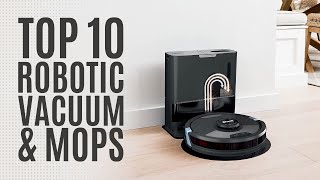 Top 10: Best Robot Vacuum and Mop Combos in 2023 / Robotic Vacuum Cleaner, Auto Mop Washing