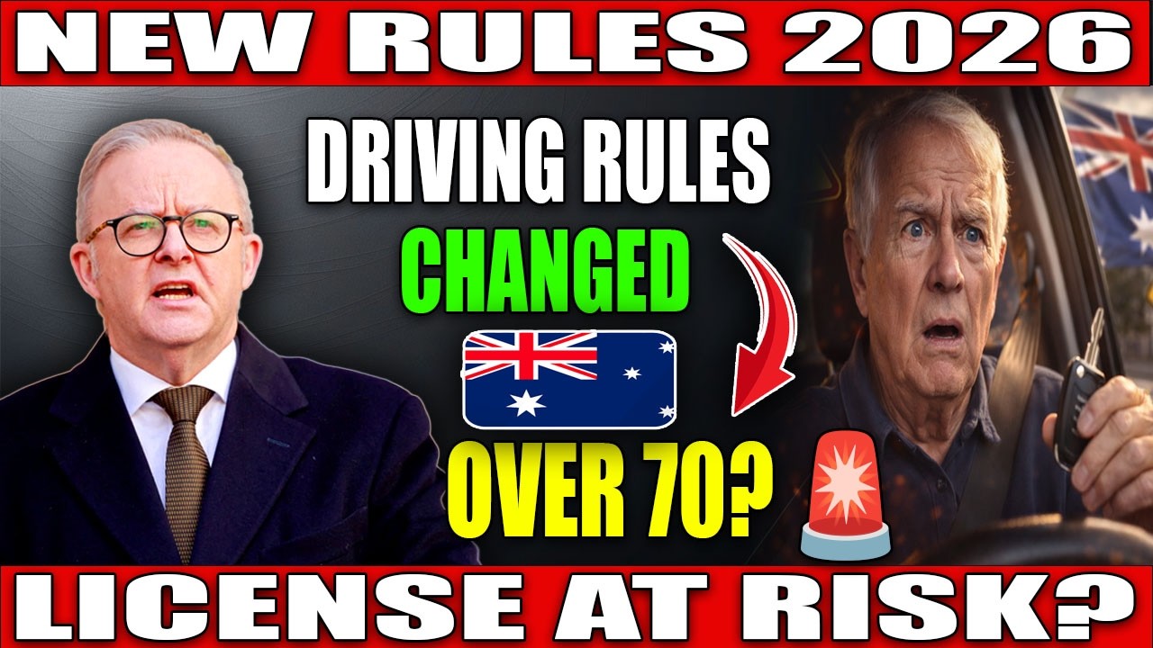 Australia Driving Law Update 2026 | Licence Changes for Over-70s | What You Must Know