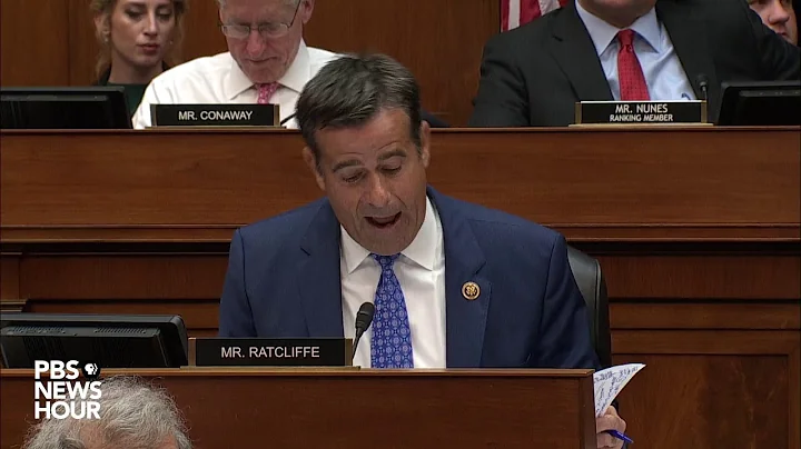 WATCH: Rep. John Ratcliffe's full questioning of a...