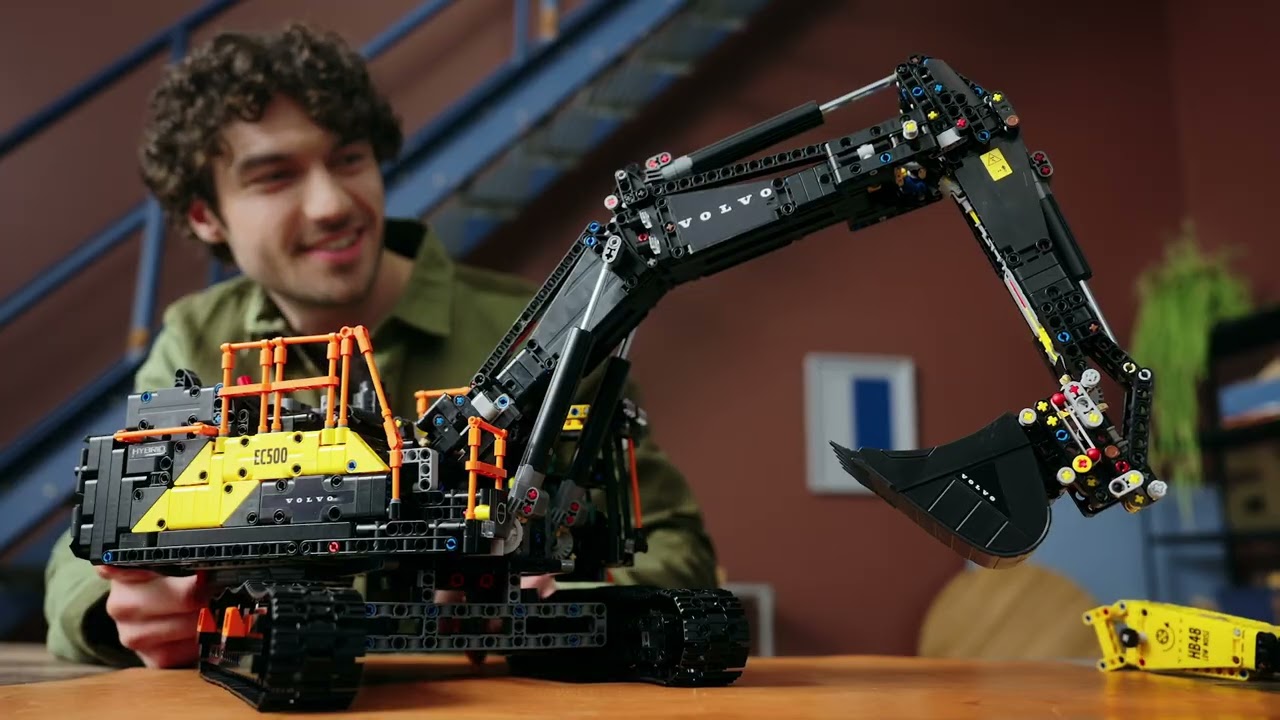 LEGO Technic Volvo EC500 Hybrid Ekskavatör 42215- Yetişkinler için