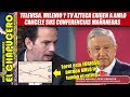 Televisa exige a AMLO cancelar conferencias maaneras porque tumbaron sus ratings