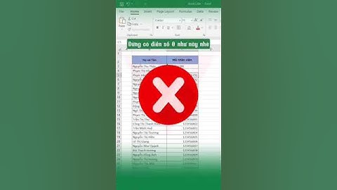 Cách điền số 0 trong Excel siêu nhanh | Tin học văn phòng Excel, Word, Power Point, GG Sheet