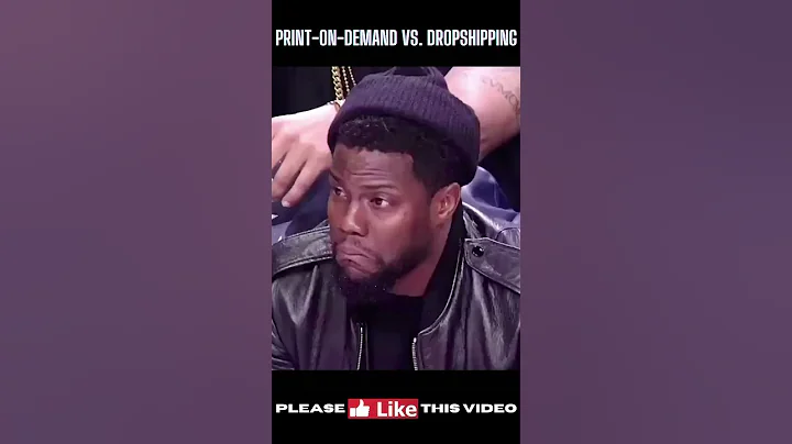 Print on Demand vs  Dropshipping  #shorts