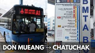 Don Mueang Airport (DMK) to Chatuchak Market by Bus: Step-by-Step Guide screenshot 5