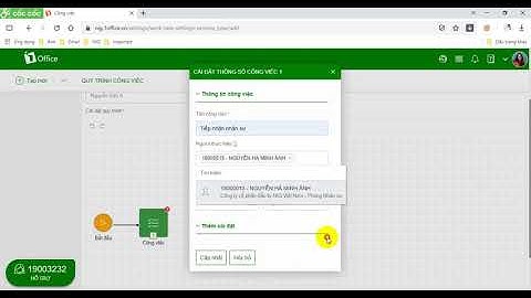 2  Hướng dẫn Cài đặt quy trình - Module Công việc - 1office