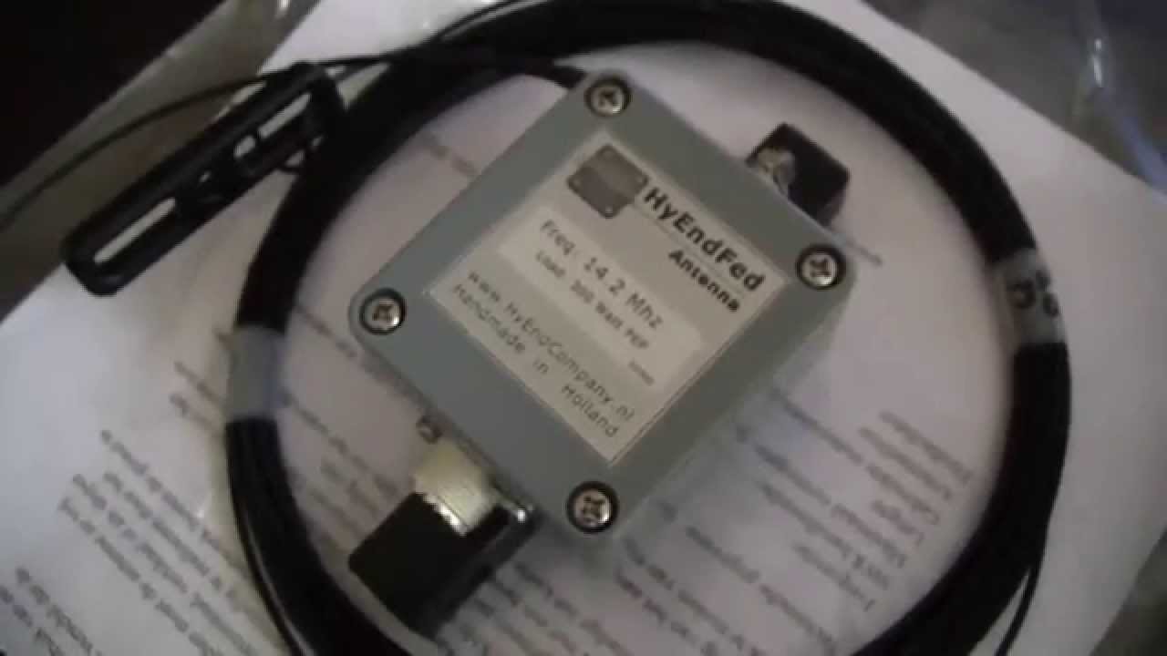 HyEndFed mono 20m (NL) en QSO met RW1OX