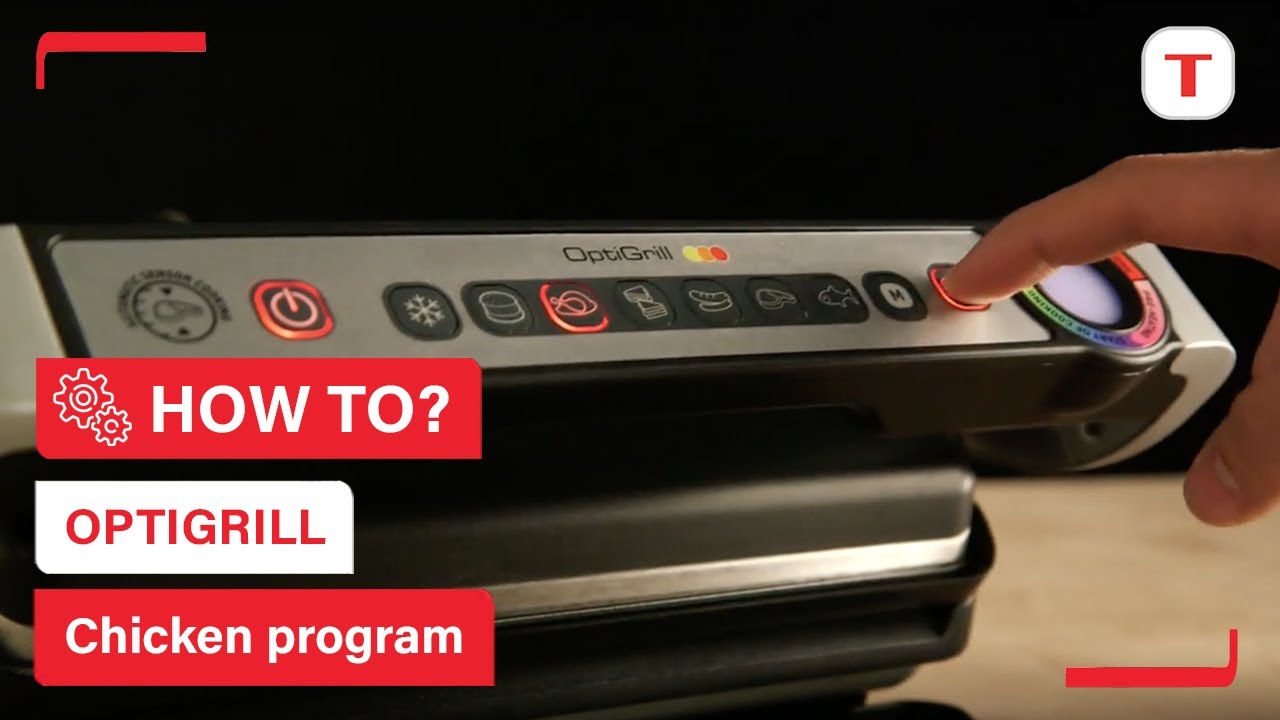T-Fal OptiGrill Chicken: Directions, calories, nutrition & more