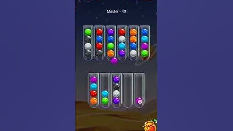 Golden Bubble Sort Master level 40 Gameplay walkthrough / Golden bubble level 40 master