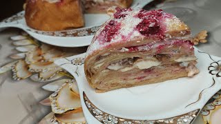 Блинный торт-это самый вкусный и нежный торт. |Blinchikli tort. Albatta tayyorlab koring.
