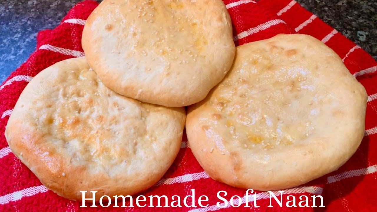 Super Soft Naan Recipe  How to make Easy Naan at Home  Neelos Kitchen
