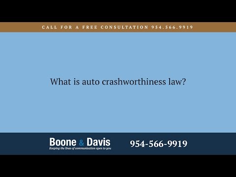 Automotive Crashworthiness