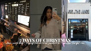 7 DAYS OF XMAS WITH ALEXIS JONES - A ROUGH MORNING + NEW WORK BAG + TIKTOK MADE ME TRY IT