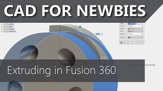 Famous Extruding in Fusion 360 - CAD For Newbies Tutorial Net Worth