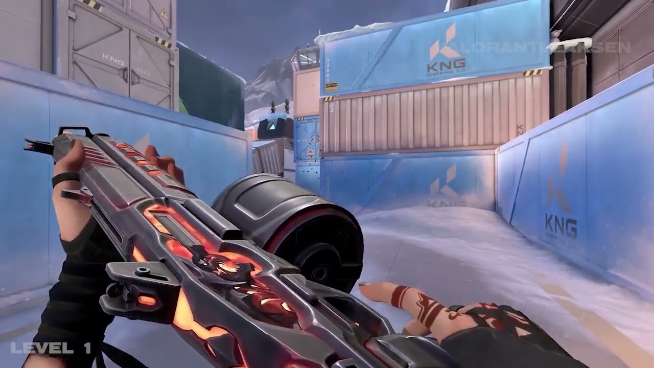 Crimsonbeast Judge - Valorant Skin Showcase