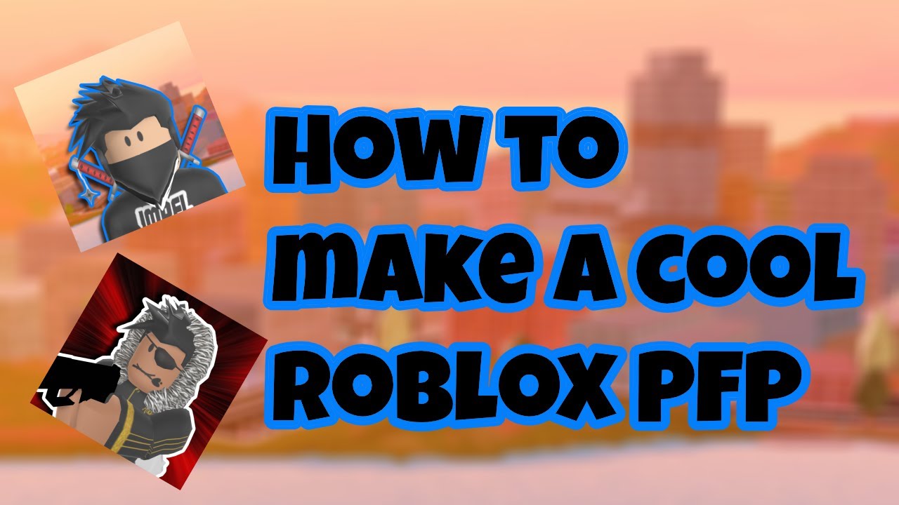 How To Make A Cool Profile Picture On Roblox Youtube - make you a good roblox profile picture for your youtube