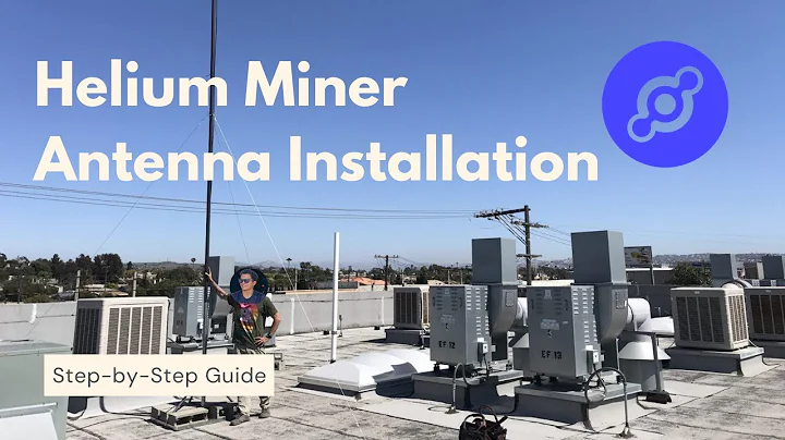 Installing Helium (HNT) Miner 5.8dbi Antenna in my Roof | Step-by-Step!