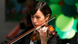 石橋静河、見事なバイオリン演奏を披露　初挑戦で撮影前から猛特訓　映画「あのこは貴族」演奏シーンメーキング映像が公開
