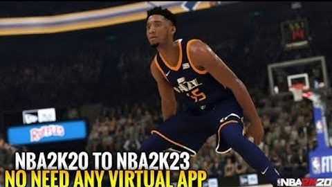 NBA2K20 TO NBA2K23 | NO NEED ANY VIRTUAL APP | UPDATED ROSTER MOD V98 ONLY | WITH MC | NO NEED F1VM