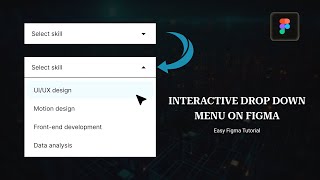 INTERACTIVE DROPDOWN MENU ON FIGMA: 1