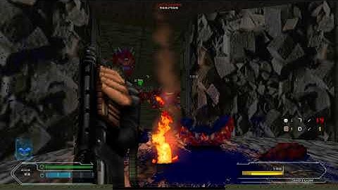 BRUTAL DOOM v21 - FORTRESS OF MYSTERY (E2M9)