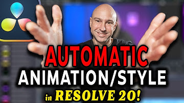 Save Time with AUTOMATIC Stylized SUBTITLES in DaVinci Resolve 20! (No More Capcut/Canva, etc.)