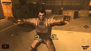 Deus Ex HR - Insane AI Maneuver