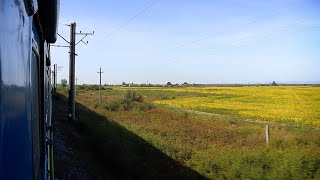 До западной границы Украины 🚧 | Участок Мукачево - Чоп из окна поезда