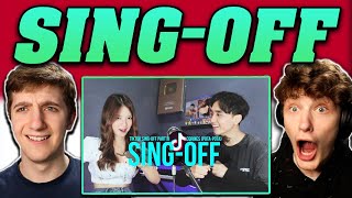 Americans React to SING-OFF TIKTOK SONGS Part III (Indonesia)