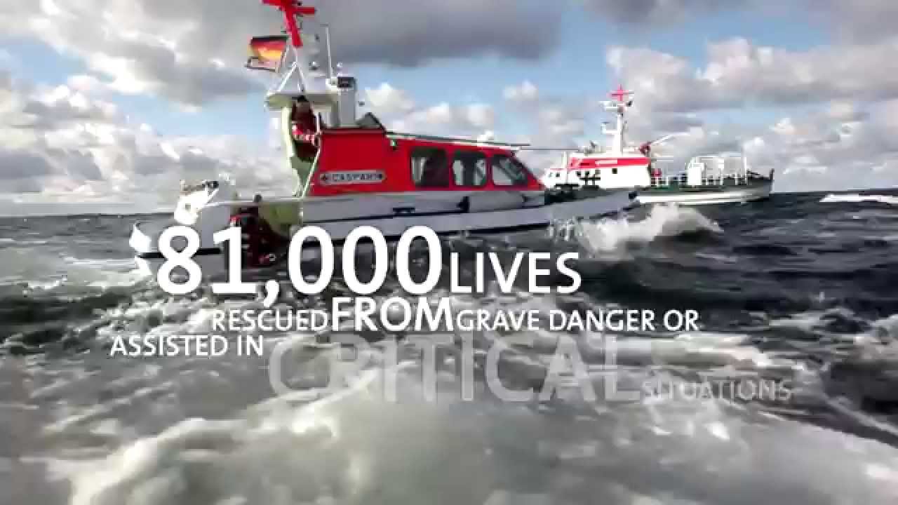 The German Rescue at Sea Organization in 50 seconds - YouTube