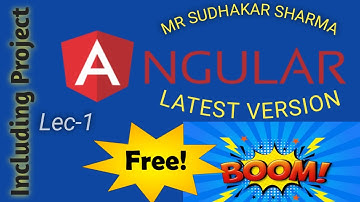 Introduction ANGULAR 13 |Mr. Sudhakar sharma|Day -1🔥 Hydrabad free zoom live|Latest version Angular