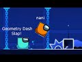 Among us cyans revenge  207  geometry dash slap