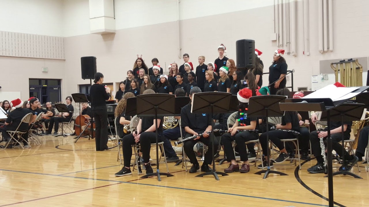 Creighton Middle School Winter Concert 1 of 2 12/12/2017 YouTube