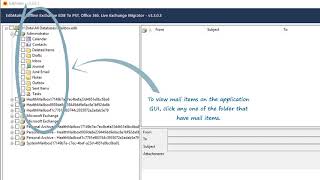 Edbmails 3.3.0.7 - How To Recover And Export An Offline Exchange Edb File.