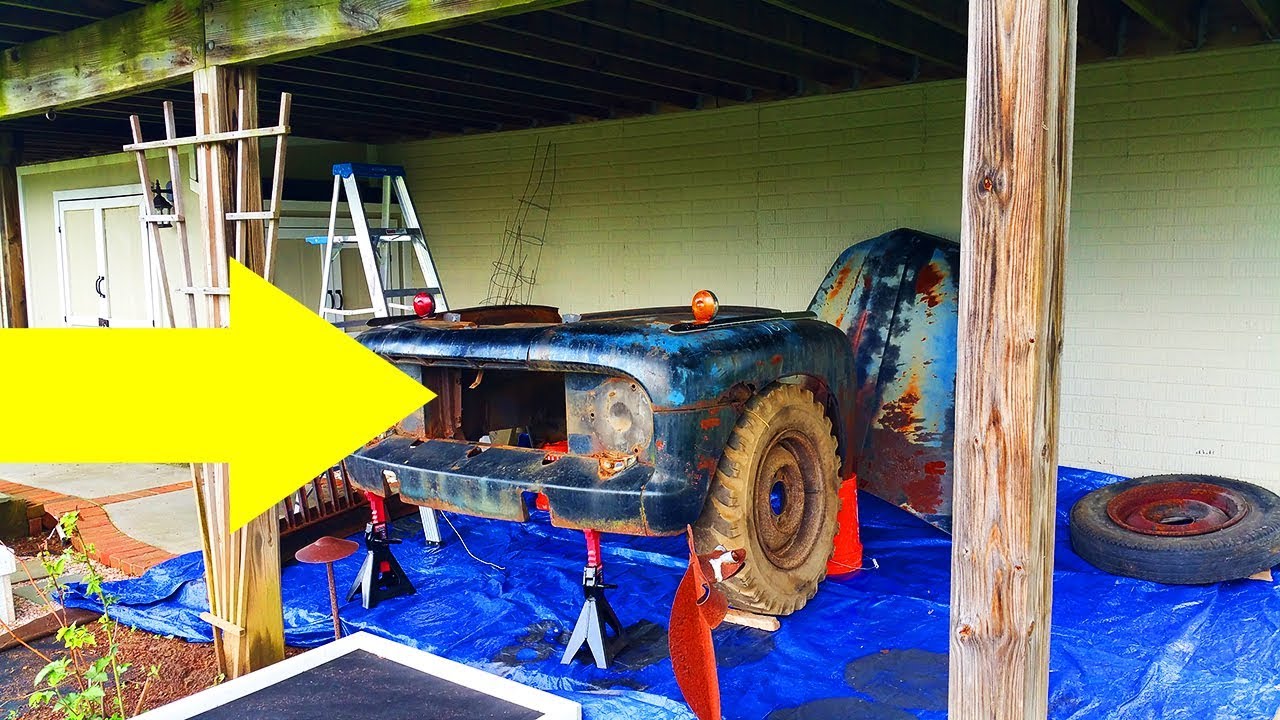 tyres uae Man Transforms An Old Pickup Truck Into An Incredible Indoor Bar