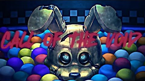 FNAF: Into The Pit Song Cover - "Call Of The Void" By CTunes (Original by ‎@KryFuZe )