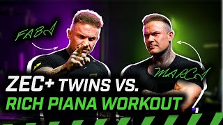 RICH PIANA 10 min Armworkout vs ZEC+ Twins (+ XXCm Armumfang) 🫣