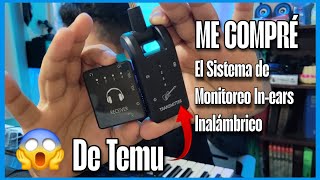 Me Compré el Sistema de Monitoreo in-ears Personal de TEMU 😂🔥