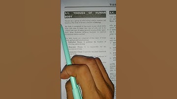 tissue are a group of cell having similar structure and function. study of tissue is known as Histol