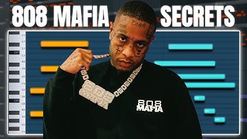 How To Make INSANE 808 Mafia Beats Like Southside (FL Studio Tutorial)