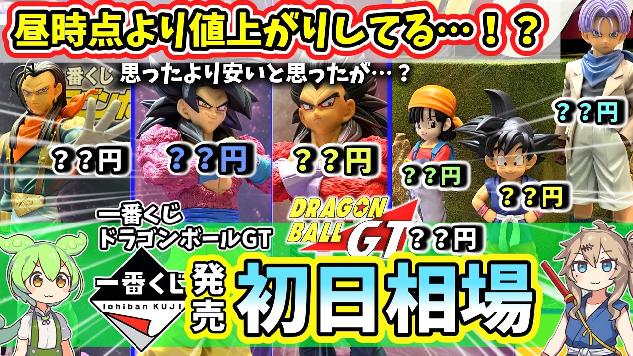 Day 1 Market Prices] Ichiban Kuji Dragon Ball GT Figure Market