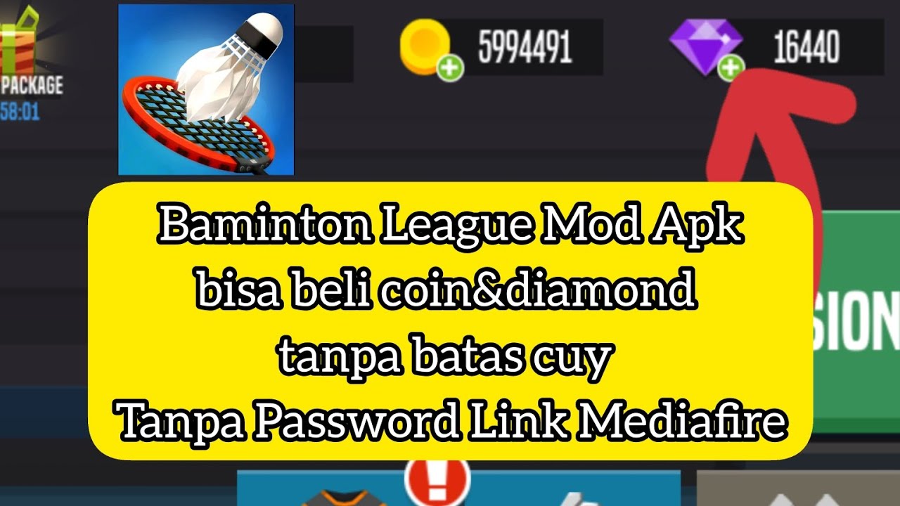 Badminton League Mod Apk! Jooosss cuy download tanpa password! YouTube