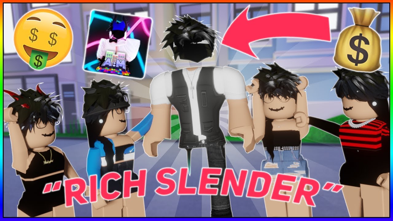 so I became a RICH slender on roblox 