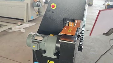 Test video of E50 automatic edge banding machine for Pablo