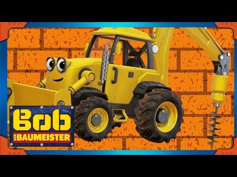 Bob der Baumeister Deutsch Ganze Folgen  Baggi der gelbe Schaufelbagger ⭐1  Stunde ⭐Kinderfilm 